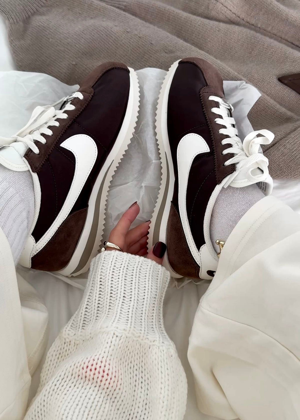 Nike cortez suede brown (limited edition)