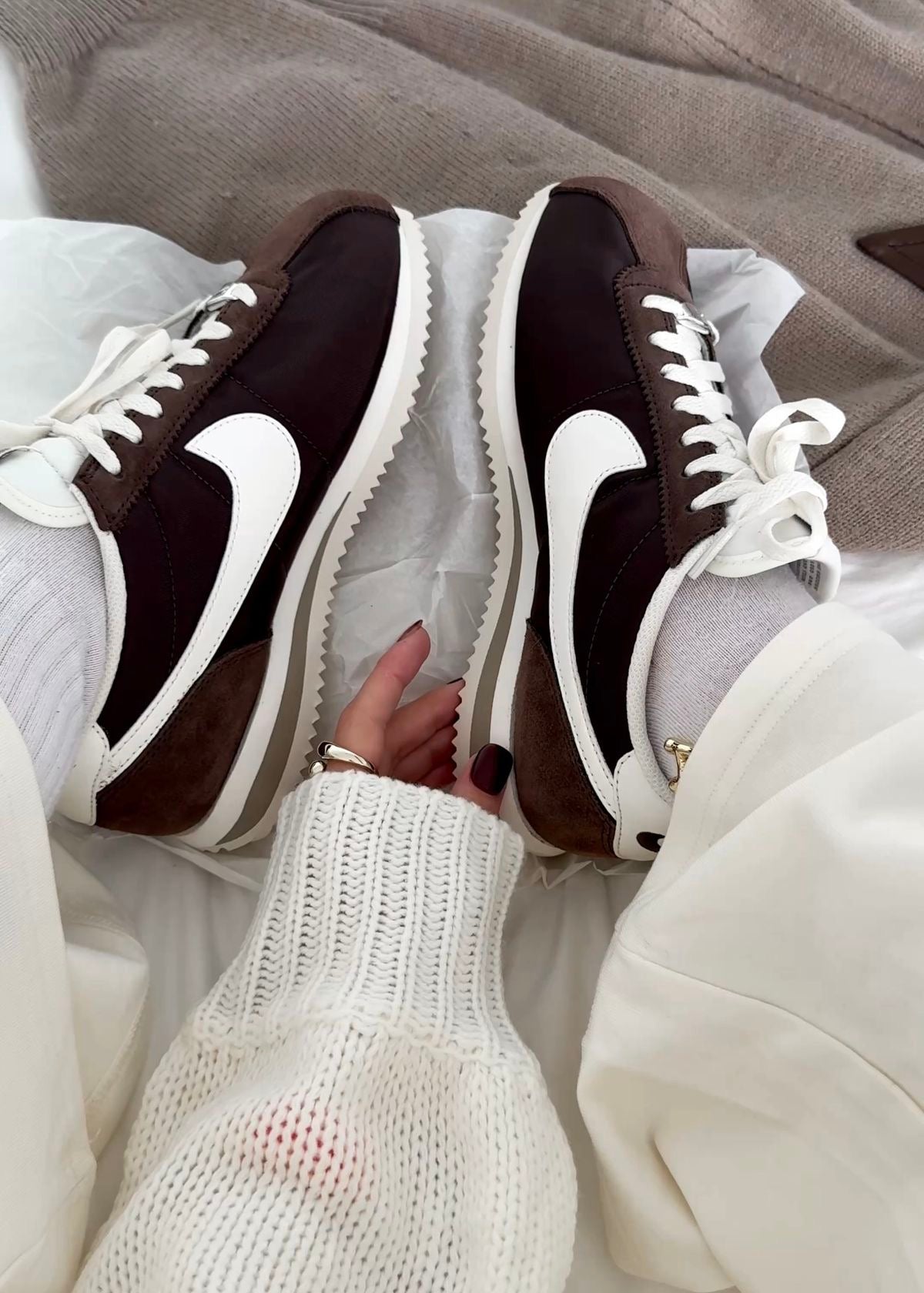 Nike cortez suede brown (limited edition)