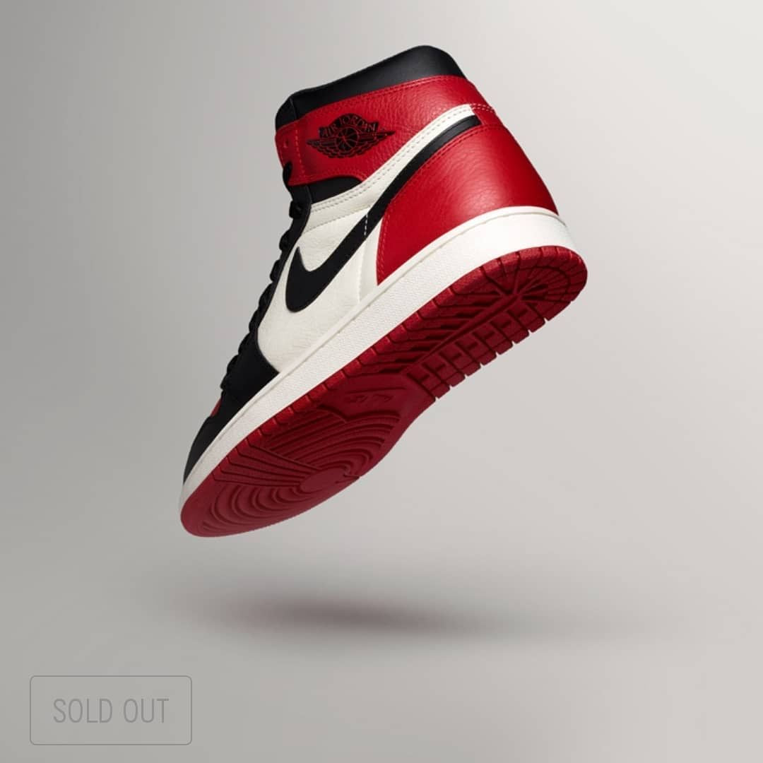 Nike Air Jordan – Red & White