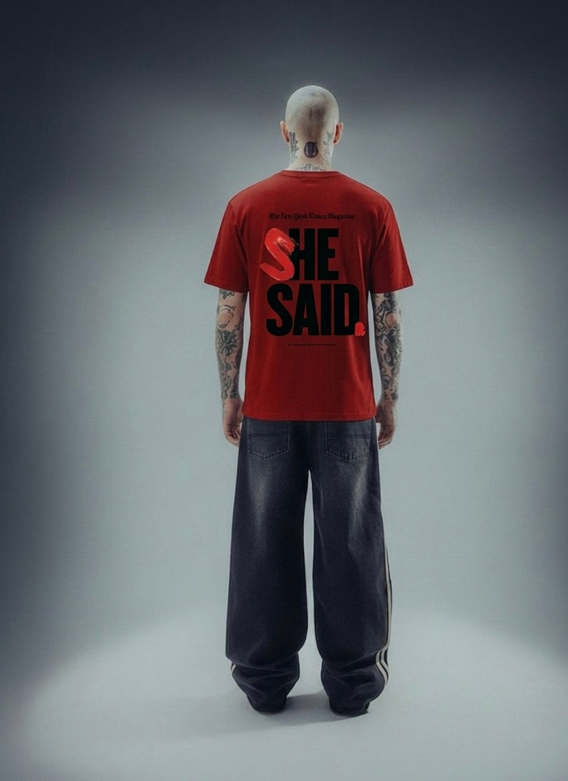 NYT MAGAZINE SHE SAID TEE