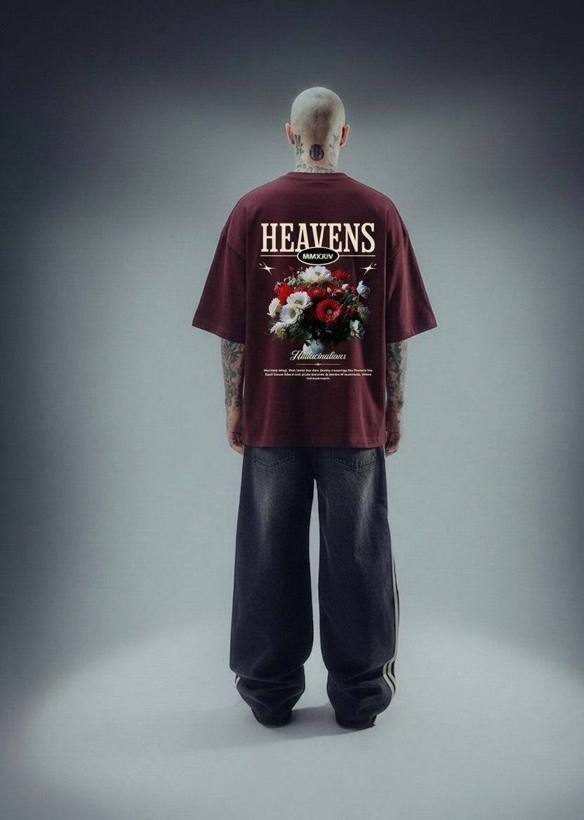 HEAVENS HALLUCINATION FLORAL OVERSIZE