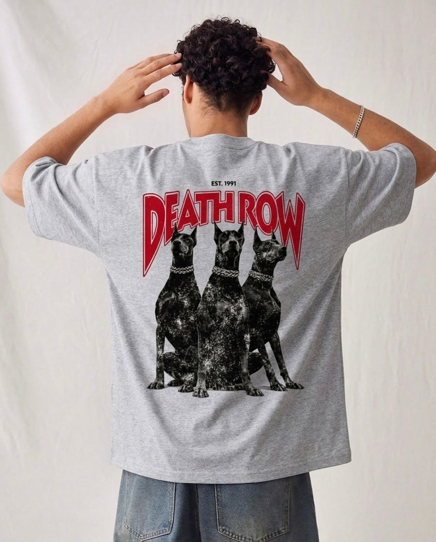Death Row Heritage Doberman Oversized Tee