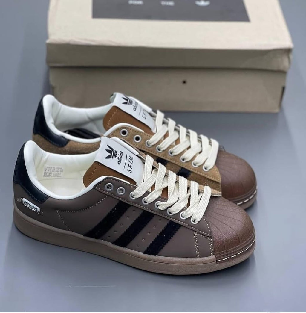 Adidas superstar x song for the mute