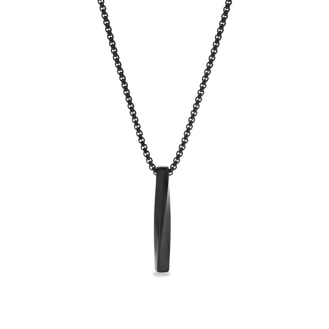 COLLIER BLACK CHAIN