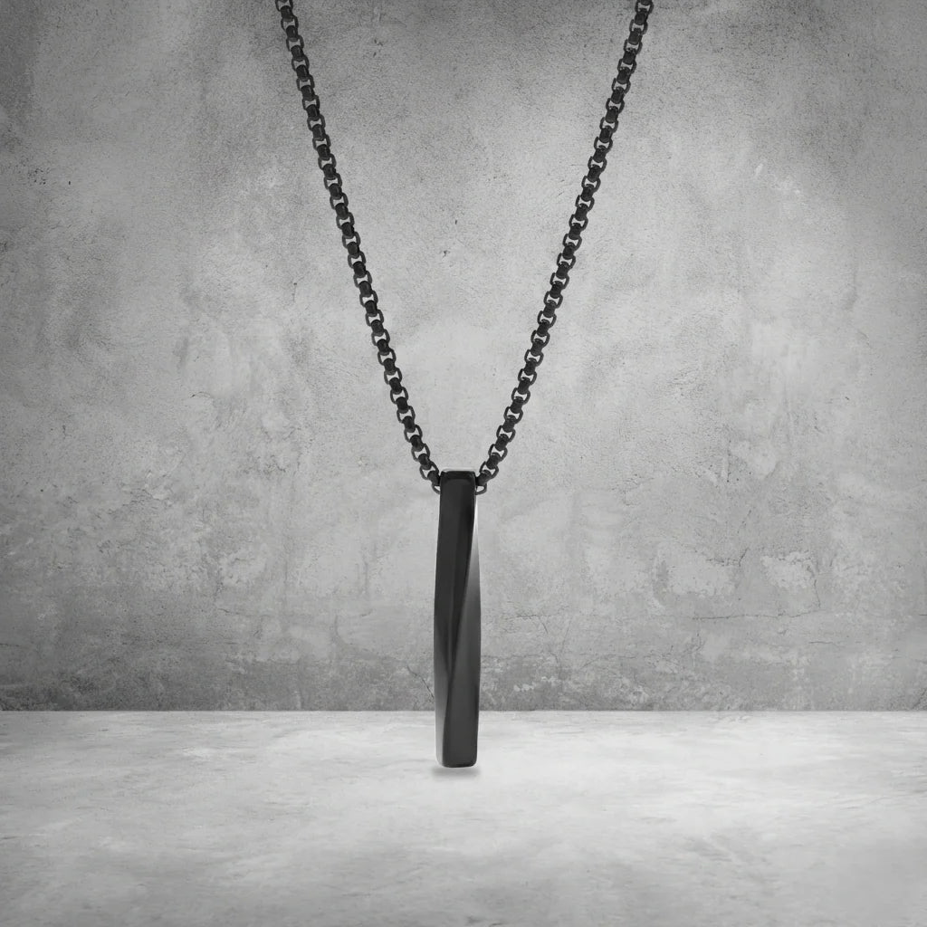 COLLIER BLACK CHAIN