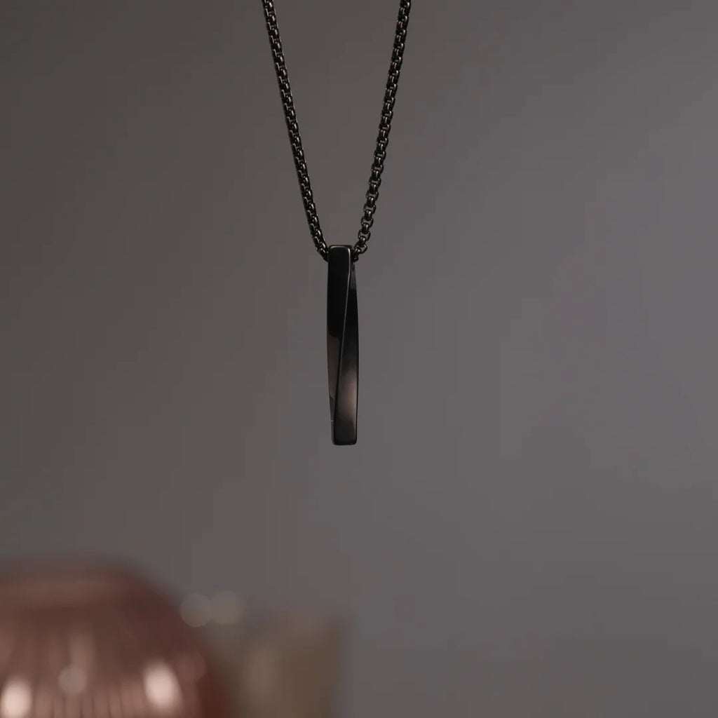 COLLIER BLACK CHAIN